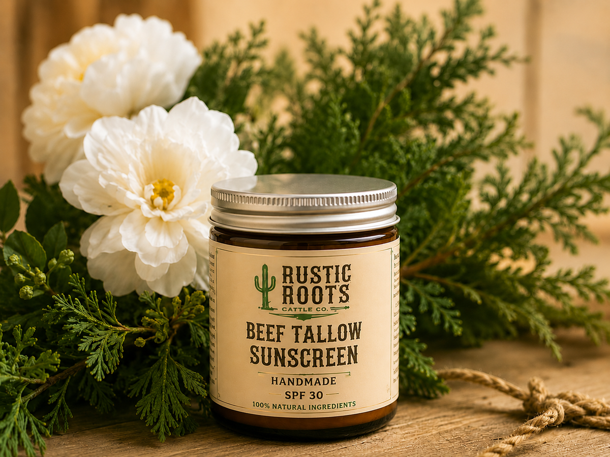 Beef Tallow & Zinc Oxide Sunscreen